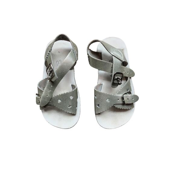 Saltwater Sweetheart Sandals in silver - Picture 4 of 10